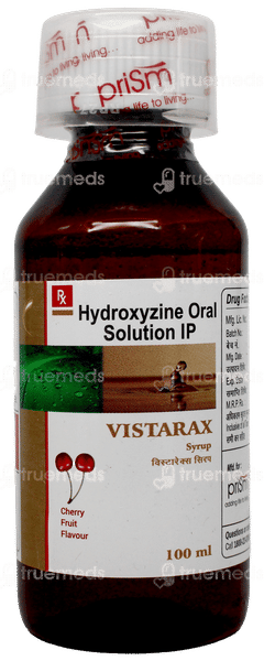 Vistarax Cherry Fruit Flavour Syrup 100ml