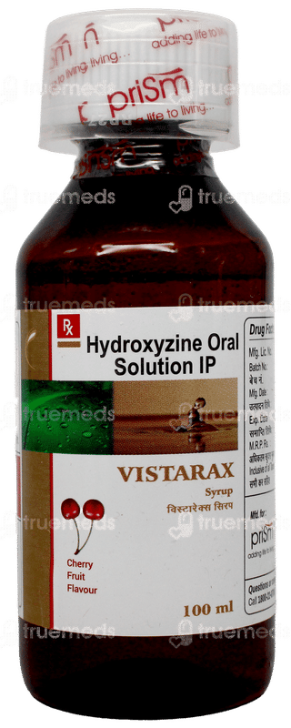 Vistarax Cherry Fruit Flavour Syrup 100ml