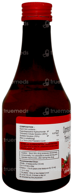 Zenlactin Strawberry Flavour Liquid 200ml