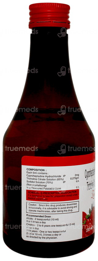 Zenlactin Strawberry Flavour Liquid 200ml