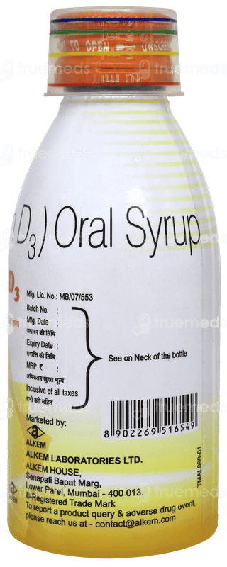 Uprise D3 Syrup 100ml