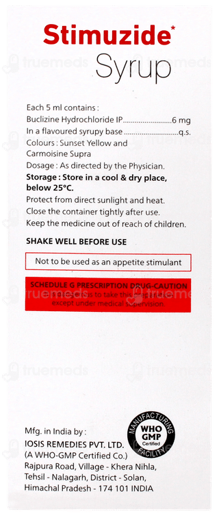 Stimuzide Syrup 100ml