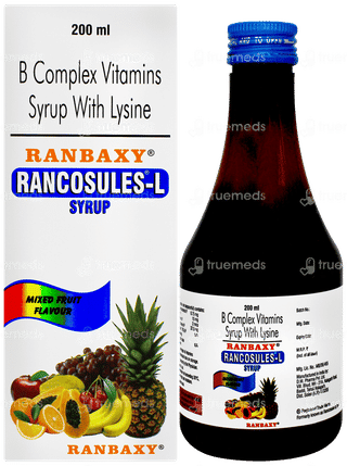 Rancosules L Mixed Fruit Flavour Syrup 200ml