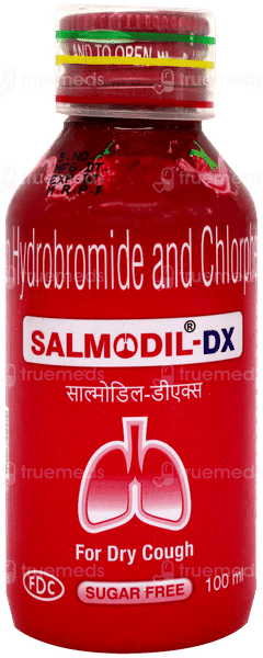 Salmodil Dx Sugar Free Syrup 100Ml Salmodil Dx Sugar Free Syrup 100Ml