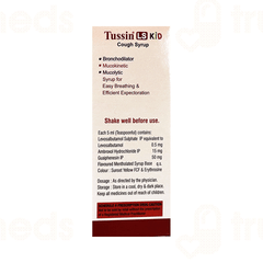 Tussin Ls Kid Syrup 60Ml
