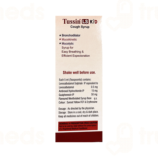 Tussin Ls Kid Syrup 60Ml