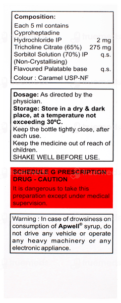 Apwell Mixed Fruit Flavour Syrup 200ml