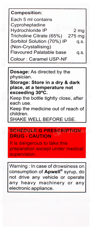 Apwell Mixed Fruit Flavour Syrup 200ml