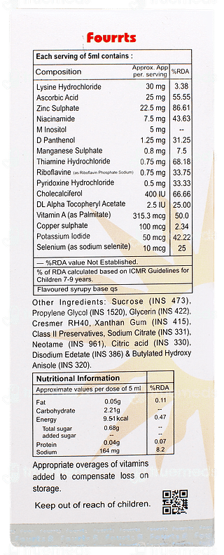 Fourts B Nonveg Syrup 200ml