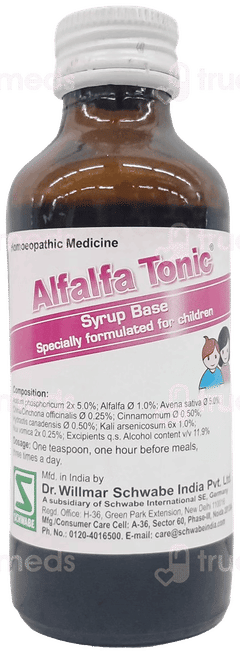 Dr Willmar Schwabe Alfalfa Children Tonic 100Ml