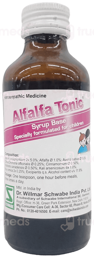 Dr Willmar Schwabe Alfalfa Children Tonic 100Ml