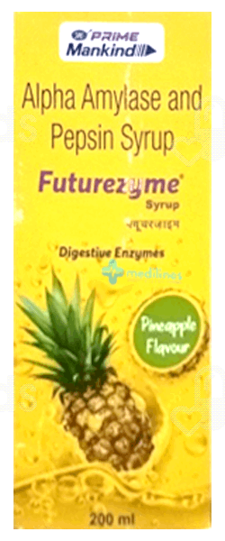Futurezyme Pineapple Flavour Syrup 200Ml