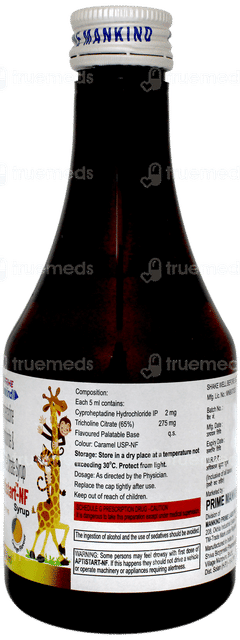 Aptistart Nf Orange Flavour Syrup 200ml Aptistart Nf Orange Flavour Syrup 200ml