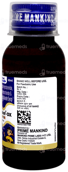 Magnakof Dx Junior Cherry Flavour Syrup 60ml