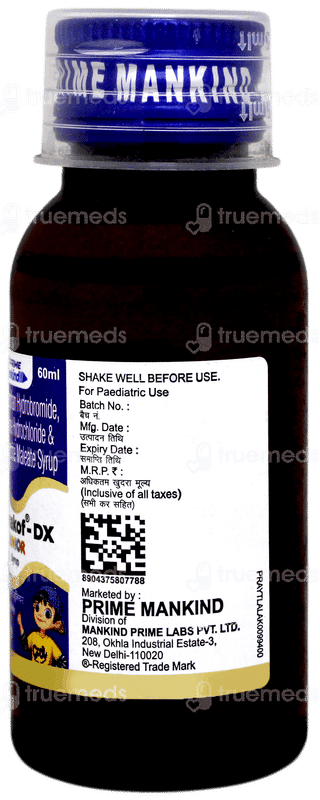 Magnakof Dx Junior Cherry Flavour Syrup 60ml