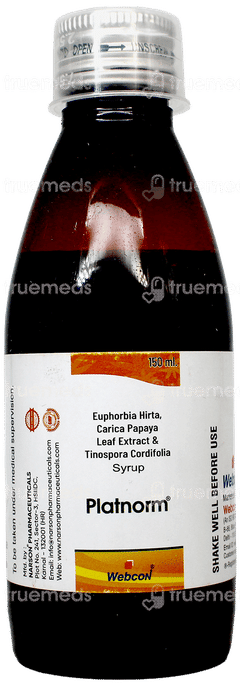 Platnorm Syrup 150Ml