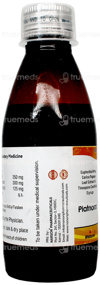 Platnorm Syrup 150Ml