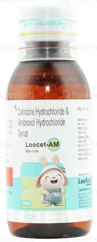 Leecet Am Syrup 60ml