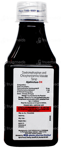Ajalinctus Dx Syrup 100Ml