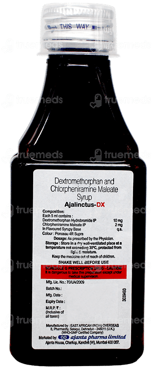 Ajalinctus Dx Syrup 100Ml