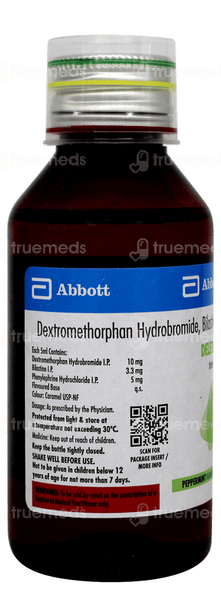 Deletus Bl Peppermint Flavour Syrup 100ml