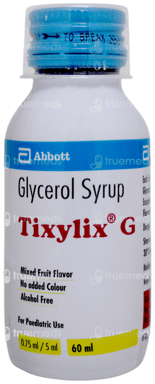 Tixylix G Mixed Fruit Flavor Syrup 60ml