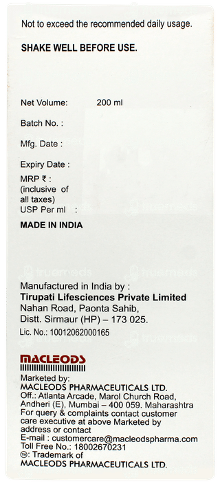 Attenzen Syrup 200ml