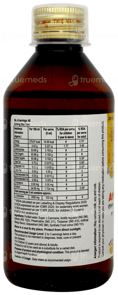 Attenzen Syrup 200ml