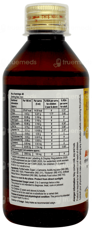 Attenzen Syrup 200ml