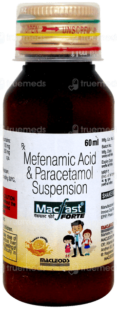 Macfast Forte Tangy Orange Syrup 60Ml