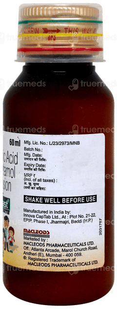 Macfast Forte Tangy Orange Syrup 60Ml