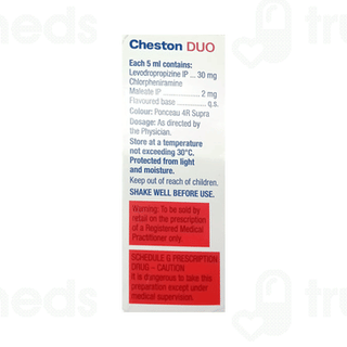 Cheston Duo New Mixed Fruit Flavour Syrup 100ml