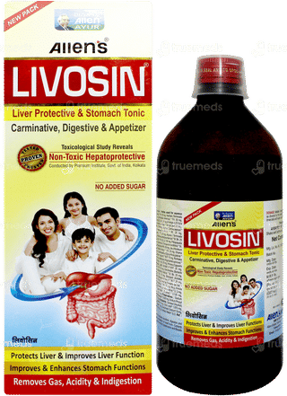 Livosin No Added Sugar Syrup 450ml
