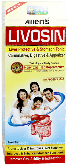 Livosin No Added Sugar Syrup 450ml