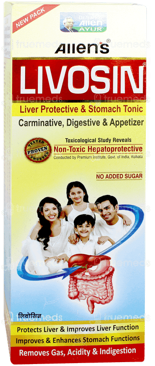 Livosin No Added Sugar Syrup 450ml