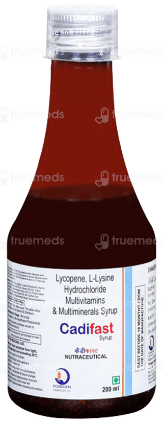 Cadifast Syrup 200Ml
