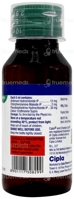 Cheston Cold New Syrup 60ml