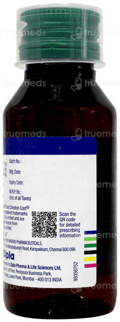 Cheston Cold New Syrup 60ml