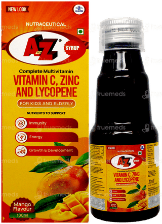 A To Z Mango Flavour Syrup 100Ml