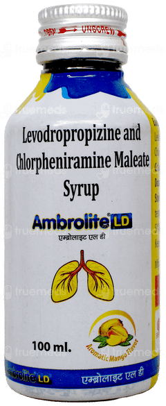 Ambrolite Ld Mango Flavor Syrup 100Ml