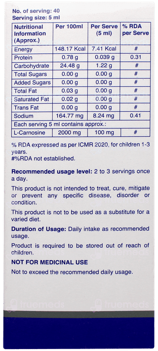 Elcafort Lc Mango Flavour Syrup 200ml