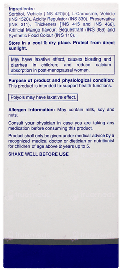 Elcafort Lc Mango Flavour Syrup 200ml