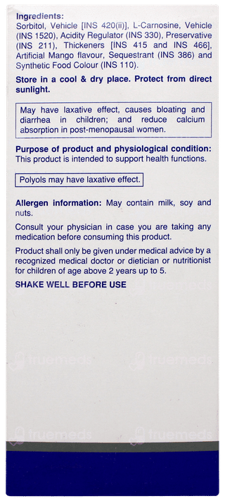 Elcafort Lc Mango Flavour Syrup 200ml