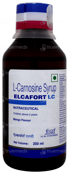 Elcafort Lc Mango Flavour Syrup 200ml