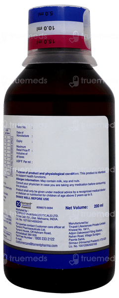 Elcafort Lc Mango Flavour Syrup 200ml