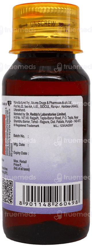 Zedex Af Orange Flavour Syrup 60ml