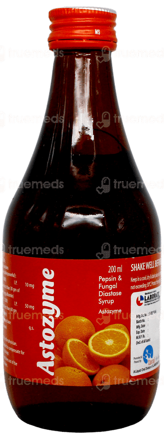 Astozyme Orange Syrup 200Ml