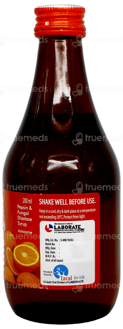 Astozyme Orange Syrup 200Ml