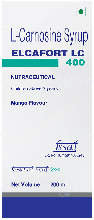 Elcafort Lc 400 Mango Flavour Syrup 200Ml