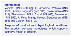 Elcafort Lc 400 Mango Flavour Syrup 200Ml Elcafort Lc 400 Mango Flavour Syrup 200Ml